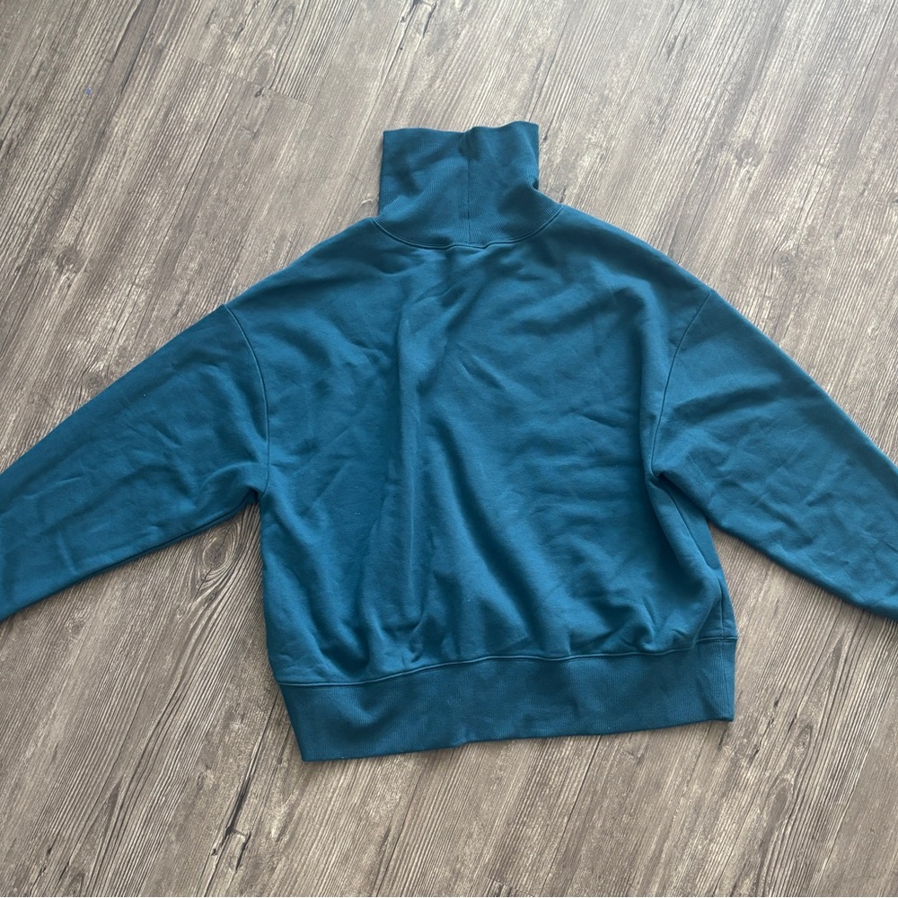 CALIA by Carrie Underwood Teal Turtleneck Top